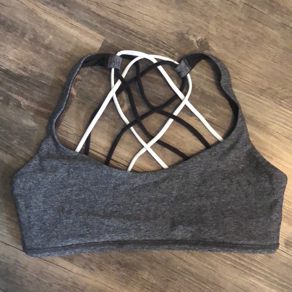 Lululemon sports bra with crisscross back